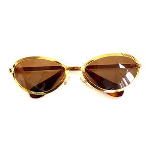Escada gold sunglasses
